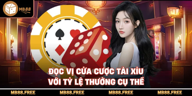 Đọc vị cửa cược tài xỉu với tỷ lệ thưởng cụ thể